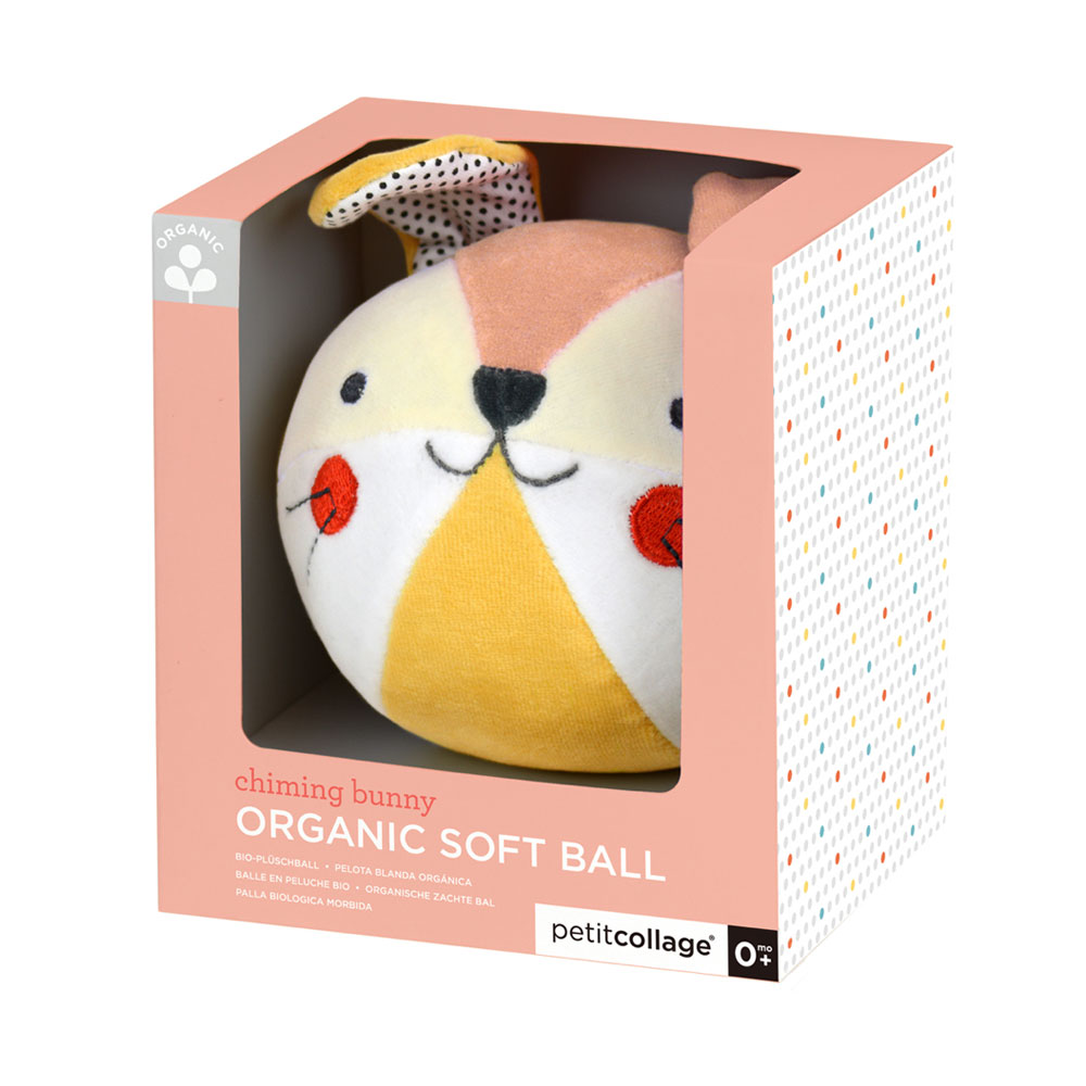 Chiming Bunny Organic Soft Ball